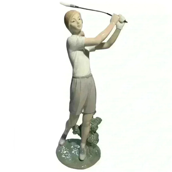 Vintage Lladró A Perfect Drive‎ #6550 Figurine Retired Golf Sculpture in Box - Picture 16 of 16